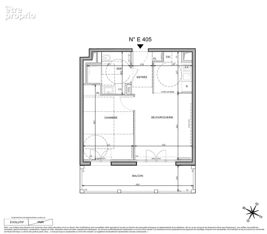Appartement 2p - le plessis-robinson - photo 2