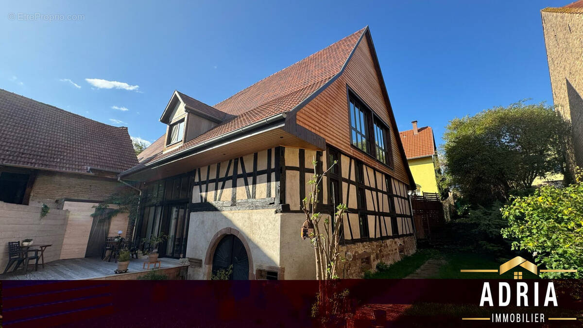 Maison à BREUSCHWICKERSHEIM