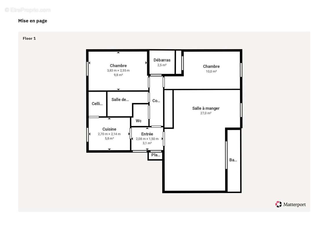Appartement à JOUE-LES-TOURS