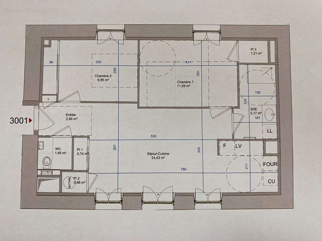 Appartement à MONTLUEL