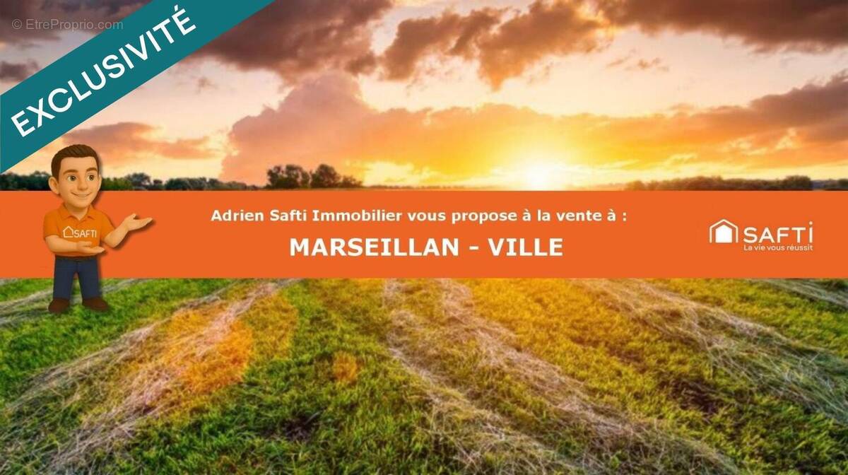 Photo 1 - Terrain à MARSEILLAN
