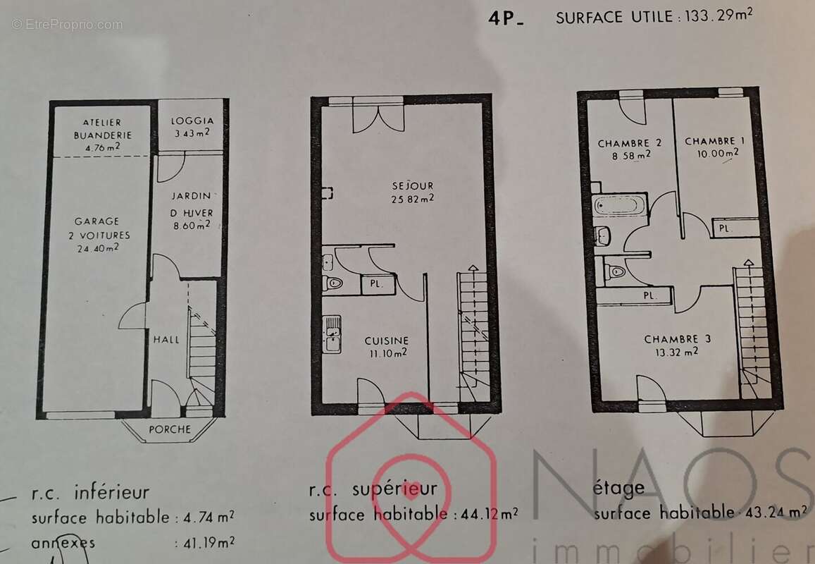 Maison de ville 3 chambres - photo 2