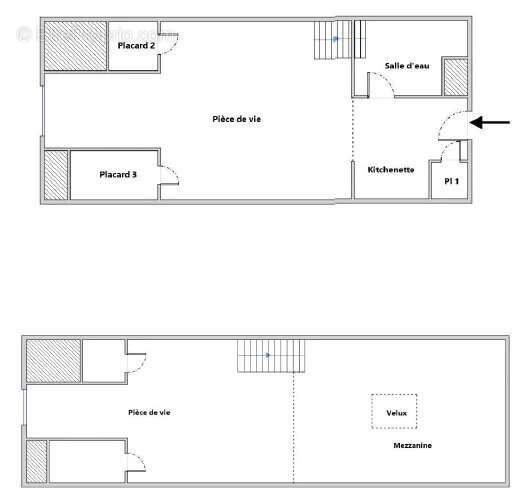 Studio duplex rénové de 28.47m² proche des pistes - photo 12