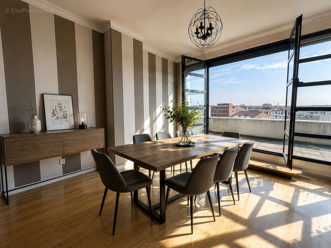 Lille Centre :Duplex d’exception 143 m2   Terrasse, ascenseur privatif, garage & parking - photo 2