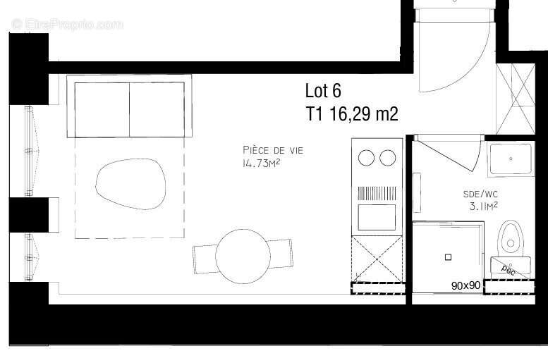 Appartement à LYON-3E