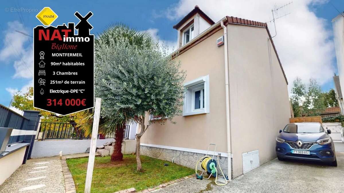 Maison à MONTFERMEIL