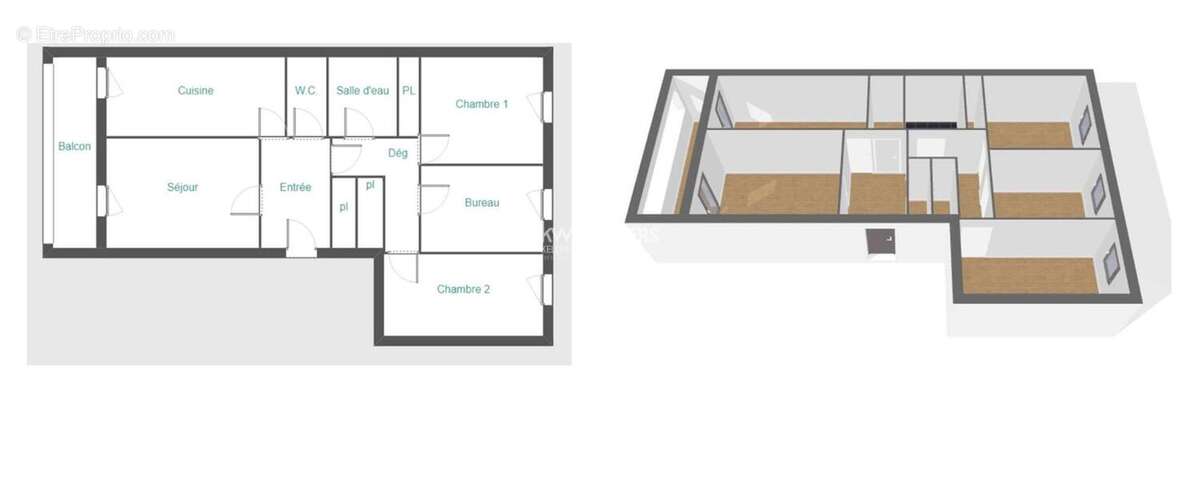 Appartement à SAINT-GRATIEN