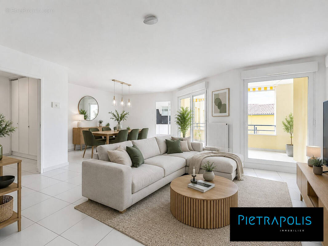 Proposition d'aménagement virtuelle - Appartement à VOURLES