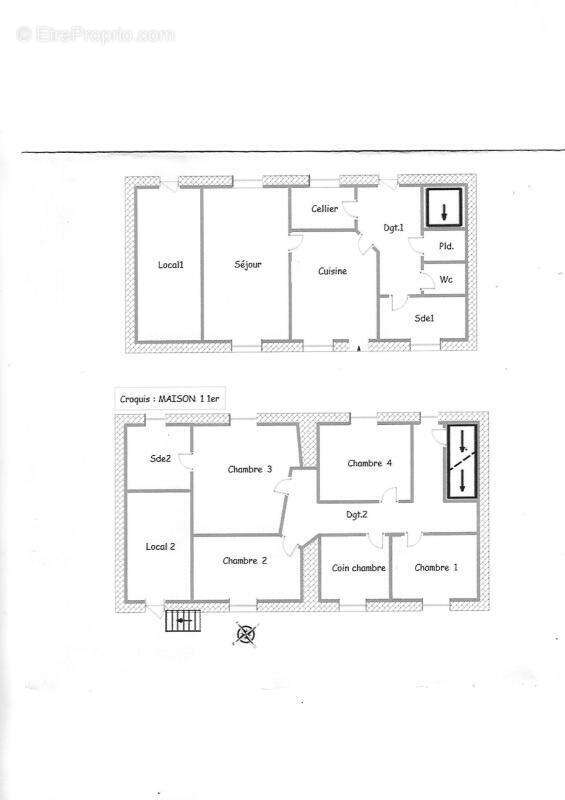 Maison  en pierre de 150 m2 avec grange- atelier-jardin - photo 10