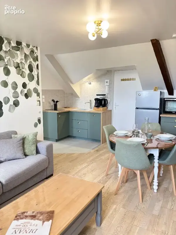 DINAN / Appartement  T2 de charme au coeur de la cité médiévale avec vue degagée - photo 6