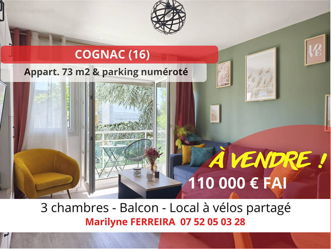 Appartement à COGNAC