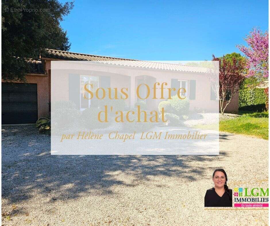 Maison familiale ou secondaire – Au calme – 3 chambres – Terrain clos de 900 m² – Méjannes-le-Clap - photo 2