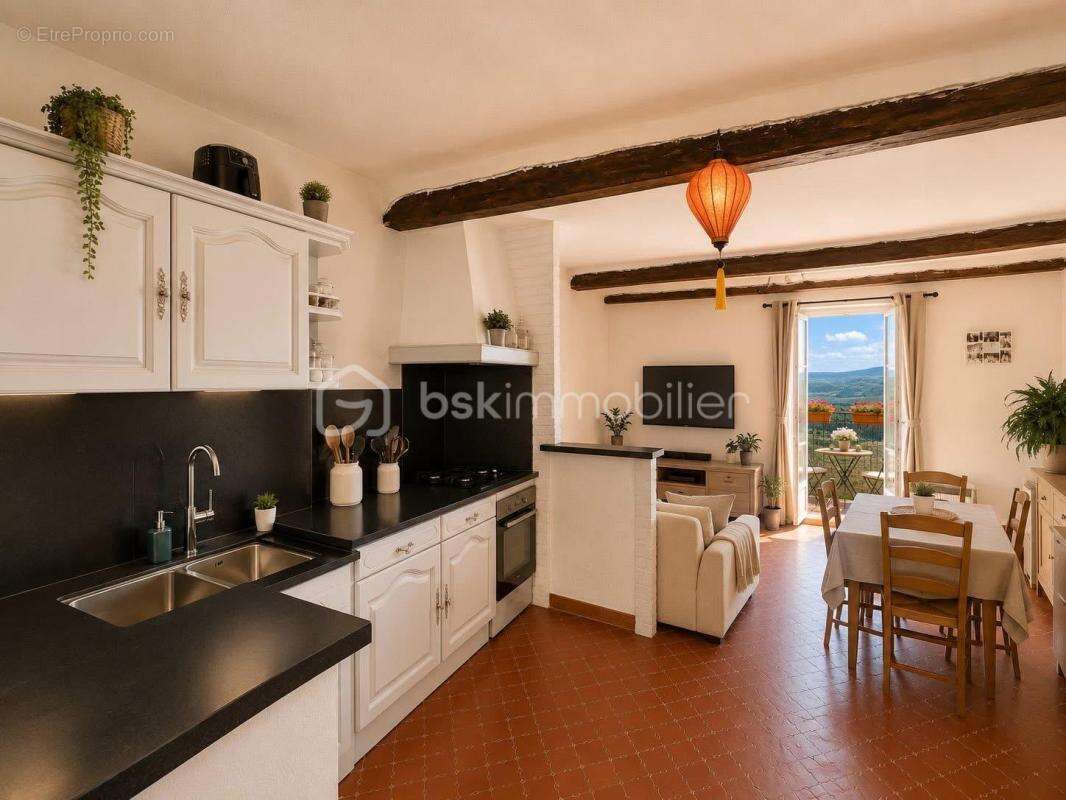 Fayence vente maison de village 4 pieces balcon terrasse - photo 4