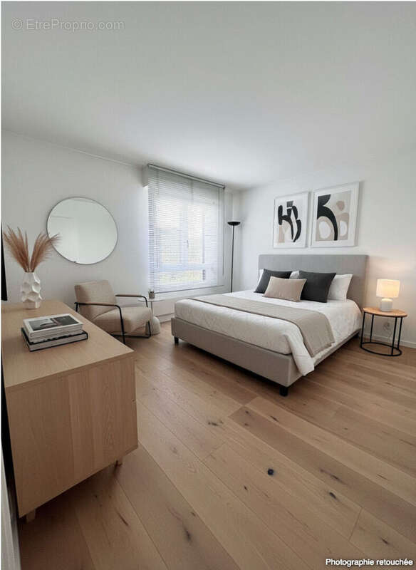 Quartier saint Fargeau - 4 PIECES  ET LOGGIA 5m2. Entre loft et maison contemporaine - photo 6