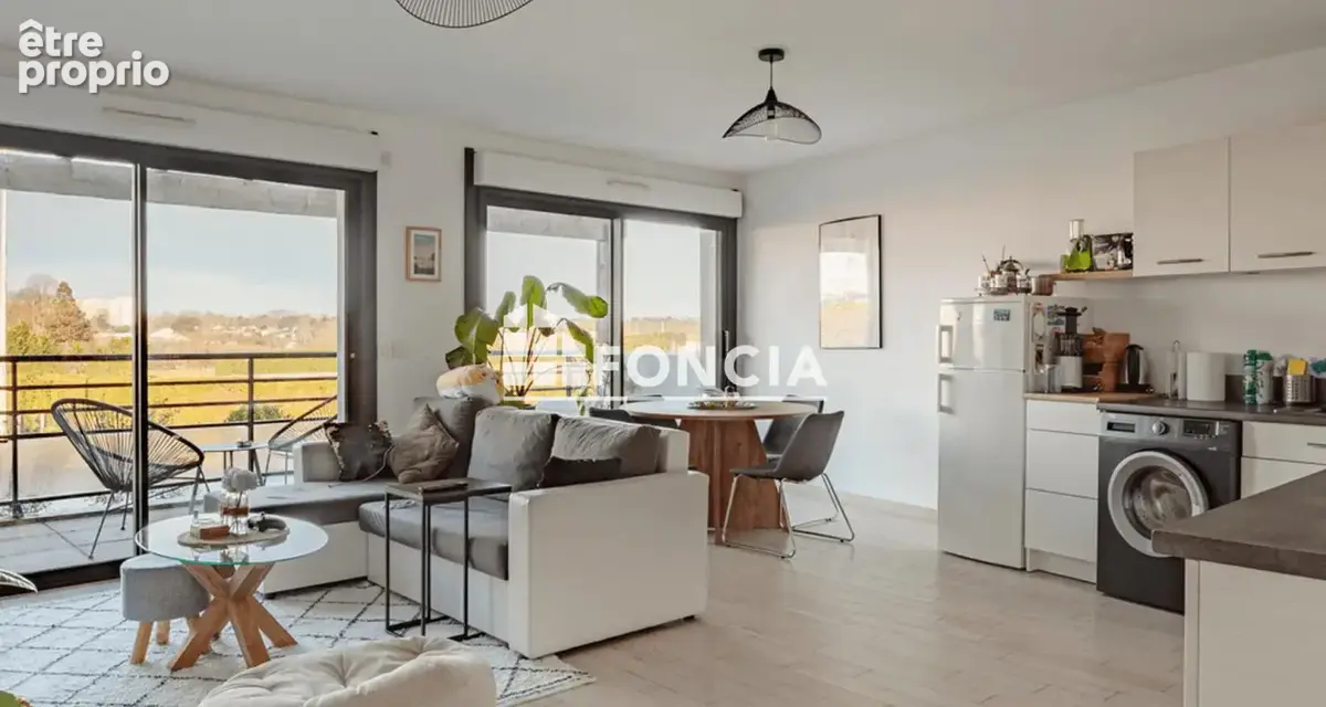 Bayonne Arroussets - T2 57m² terrasse 10m² dernier étage Ouest - VENDU LOUE - photo 2