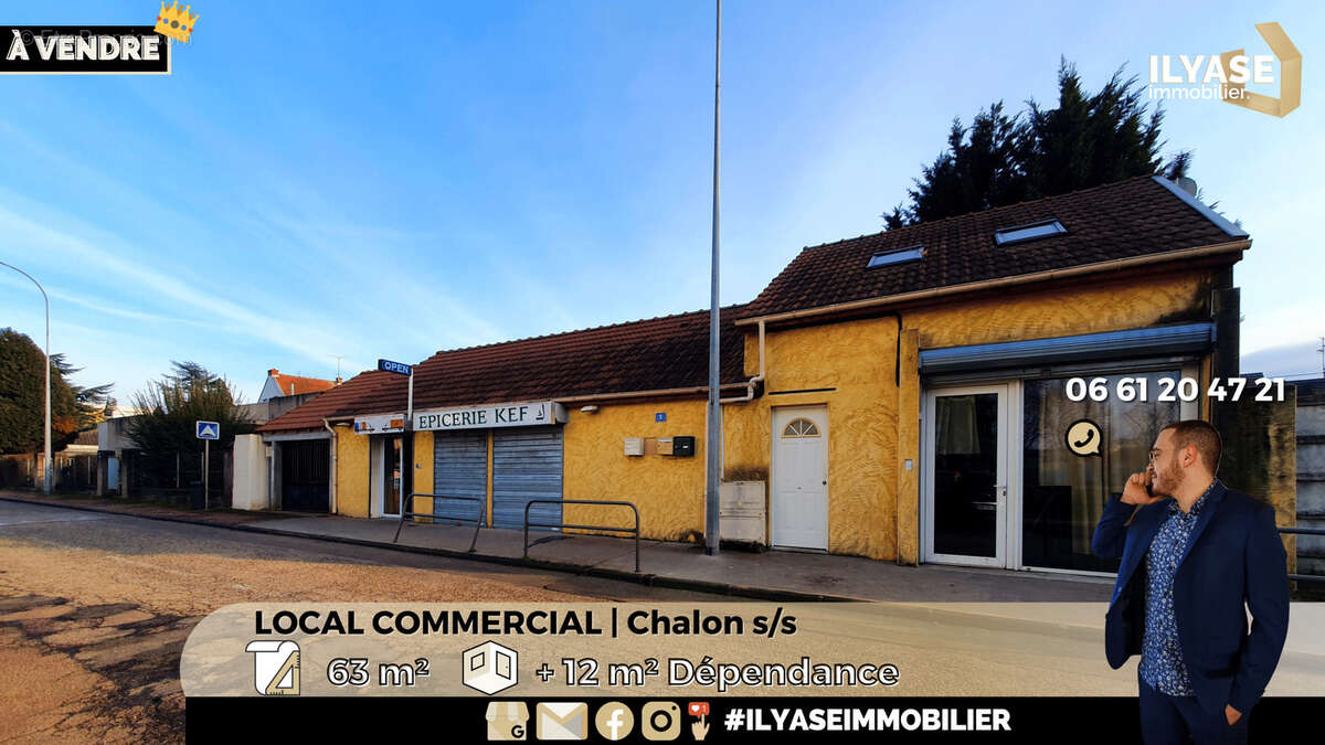 Local commercial 63 m2 + 12 m2 - photo 3