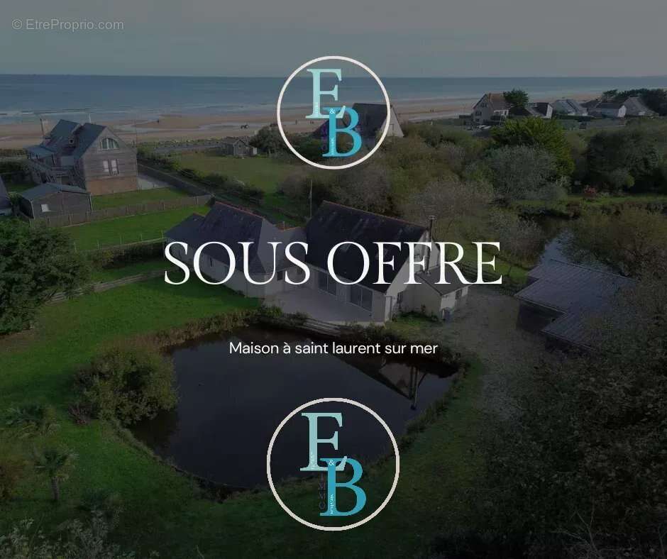 Maison à COLLEVILLE-SUR-MER