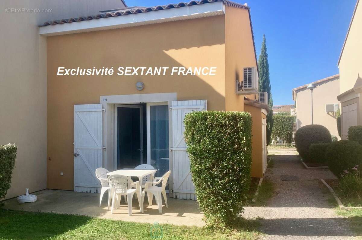 Exclusivite - villa t2 34 m².  meublée (lmnp). jardin. parking. - photo 2