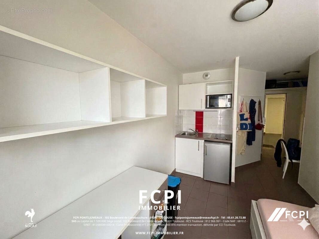 Studio 20 m2 - BORDEAUX - photo 2