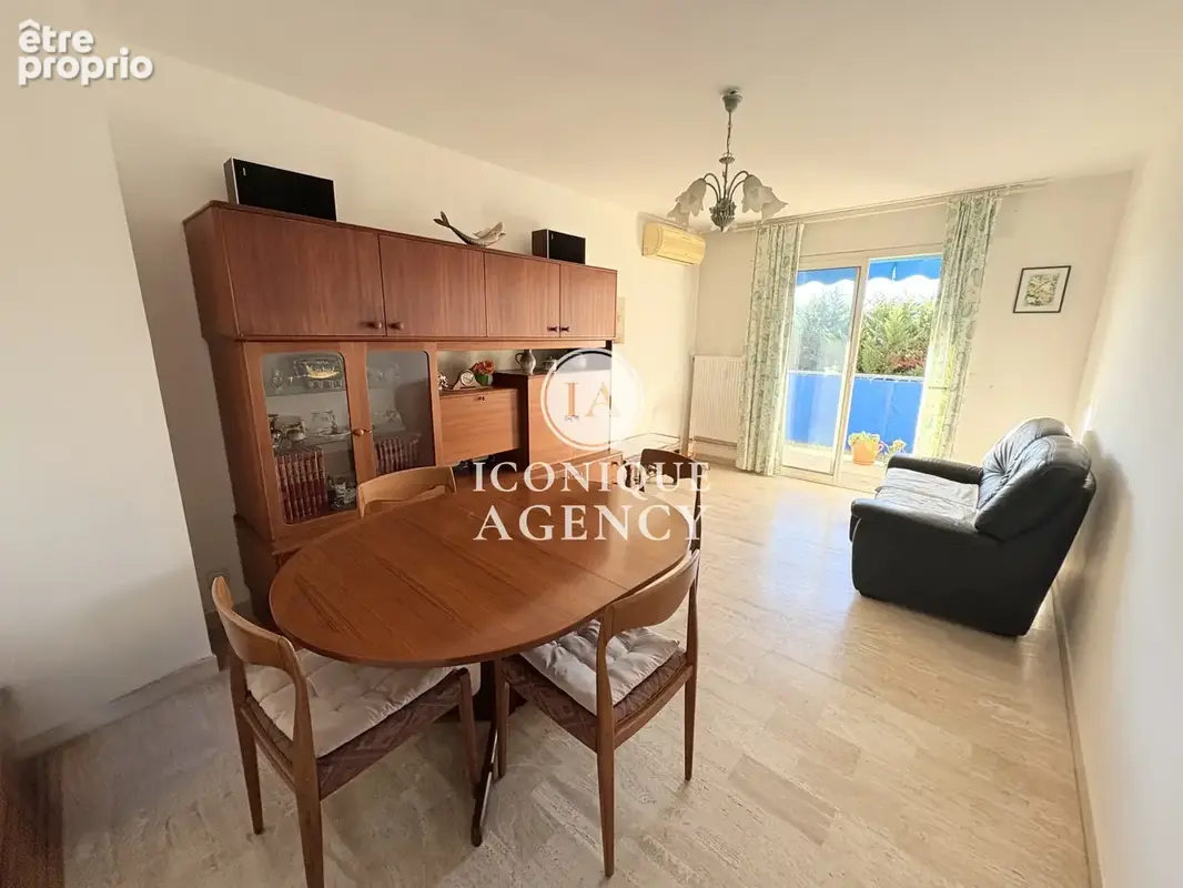 À vendre antibes val claret  3 pièces lumineux avec terrasse, au calme garage et cave en rdc - photo 5