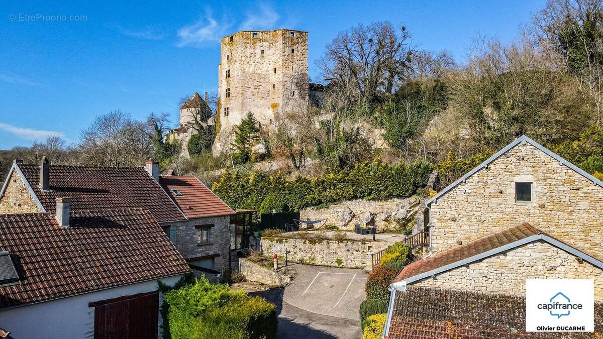 Murs et fonds : gite, chambres d'hôtes et table d'hôtes à vendre CHAUDENAY LE CHATEAU (21) - photo 9