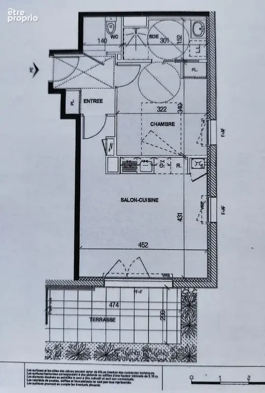 Appartement lumineux et moderne 2 pièce(s) 43 m2  Les  Sables d'Olonne - photo 7