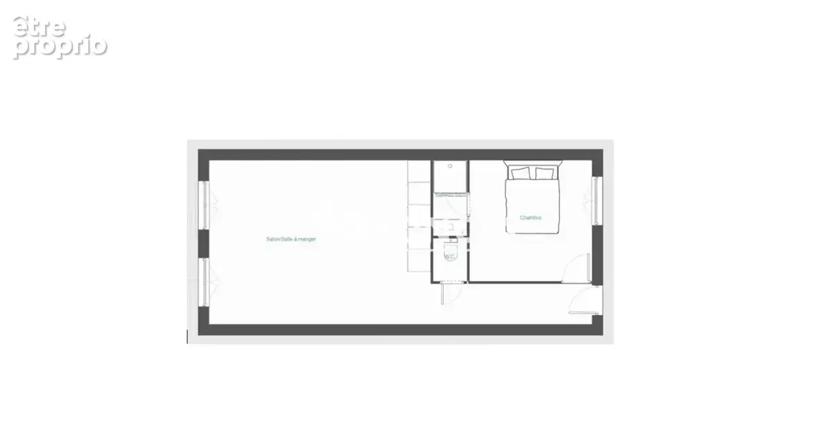 Paris iii – rue saint martin – appartement a renover traversant et lumineux - photo 2
