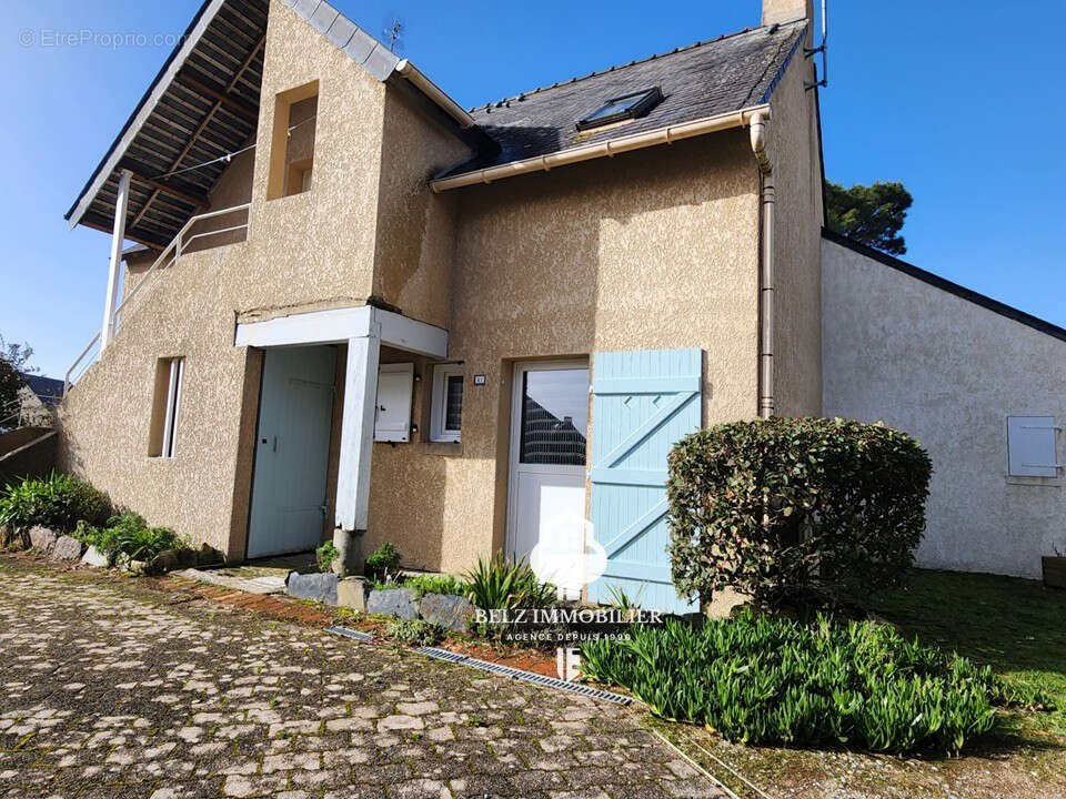 MORBIHAN SUD Proche de la mer et d'Etel Appartement Erdeven 2 pièce(s) en rez-de-jardin av ec véranda et terrasse - photo 8