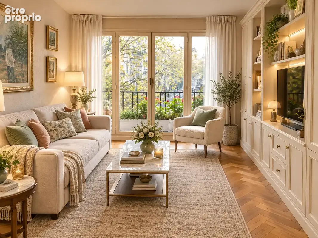 VENTE EN EXCLUSIVITE F2 meublé avec balcon et box   Paris 18ème arrondissement - photo 10