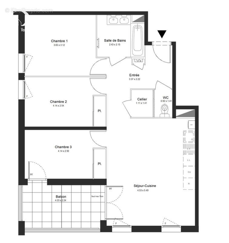 Appartement à THONON-LES-BAINS