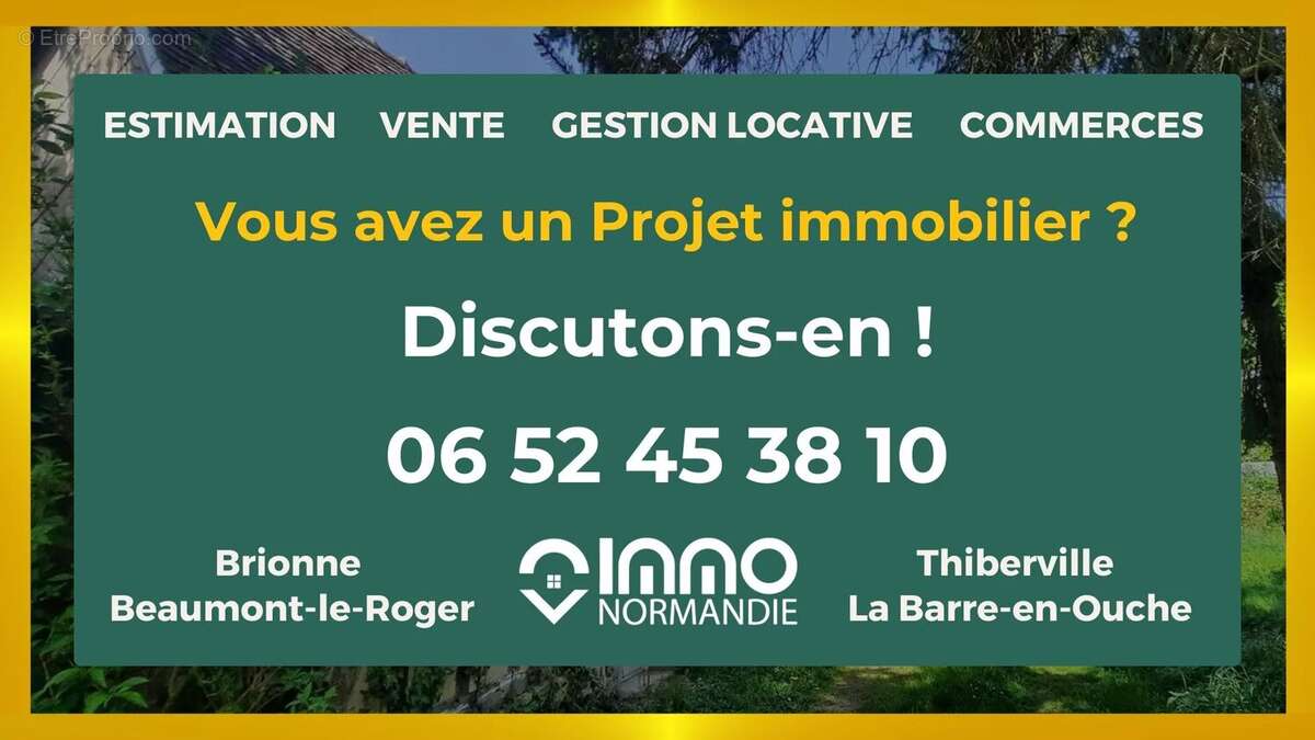 Maison à LA BARRE-EN-OUCHE