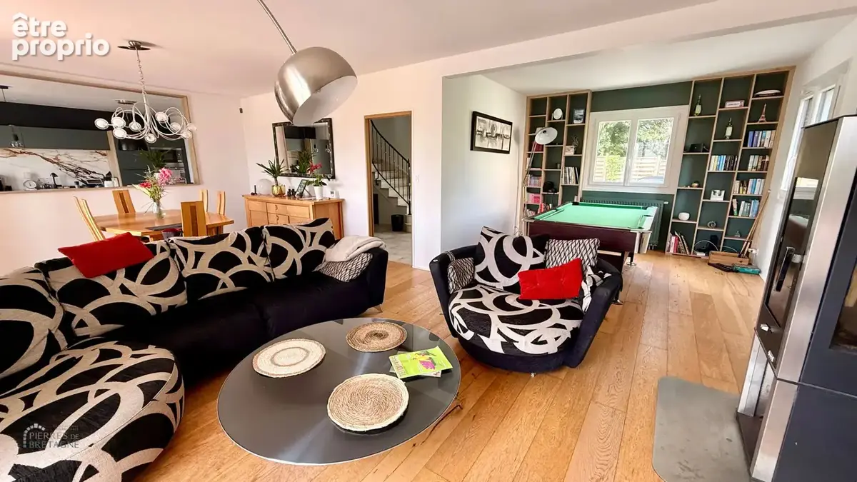 Maison néo-bretonne - 153 m2 - jardin paysagé - Lanildut, aperçu mer - photo 9