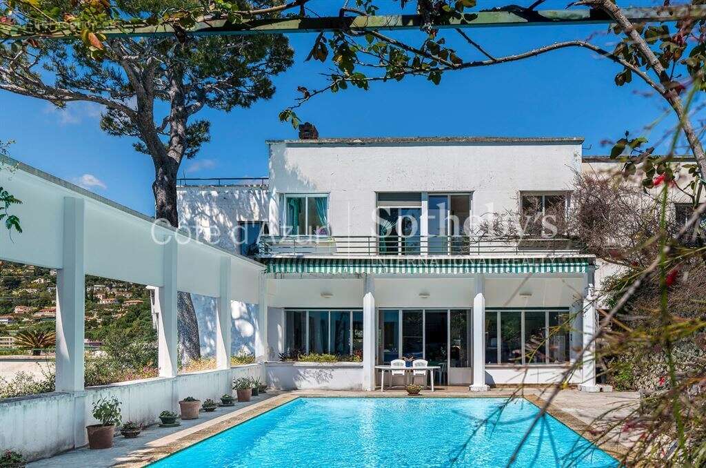 Villa Ligne Droite : Splendide villa Art Déco avec vue mer à vendre à Saint-Jean-Cap-Ferrat - photo 2
