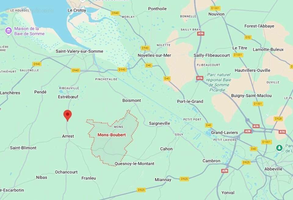 Terrain à MONS-BOUBERT