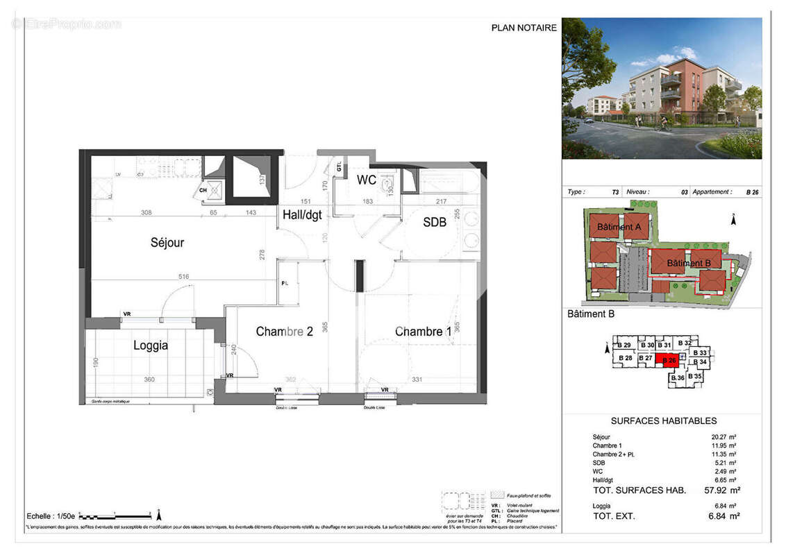 Appartement à JASSANS-RIOTTIER