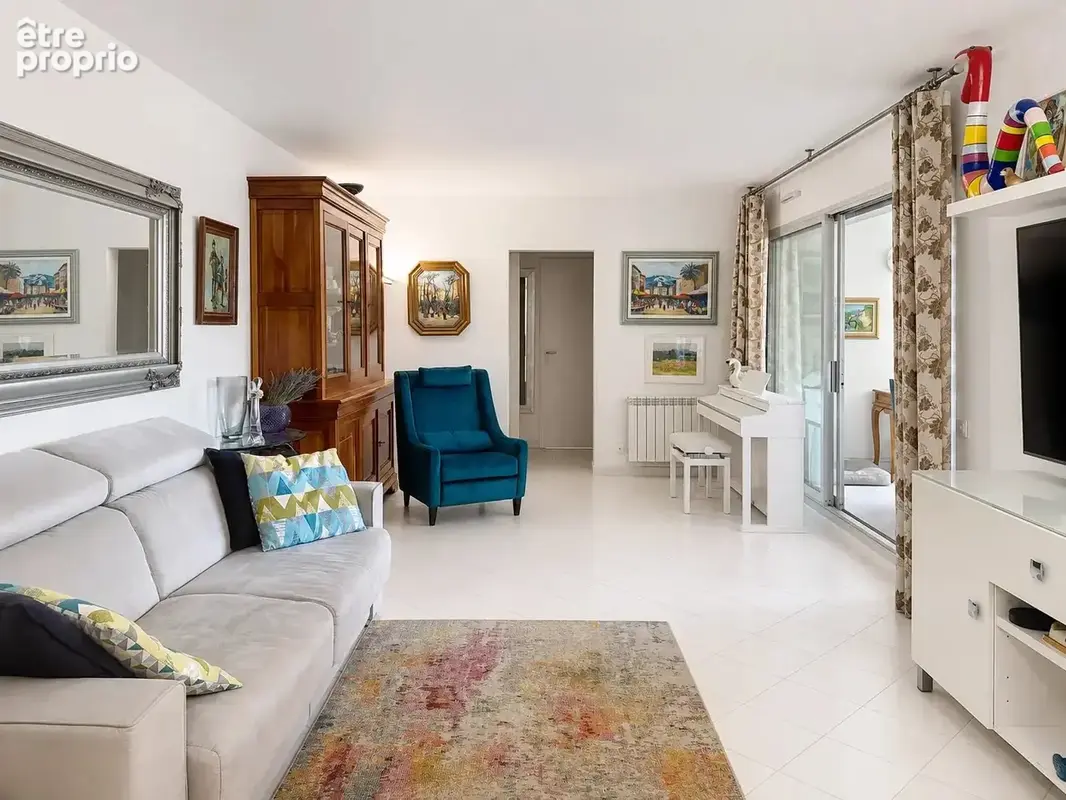 Juan les pins - ensemble de deux appartements – 102m2 - piscine parc - photo 5