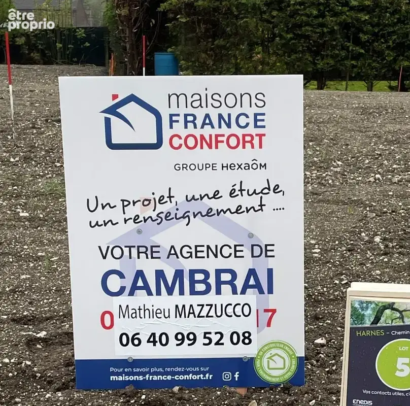 Terrain 483 m² à Hermies  - photo 3