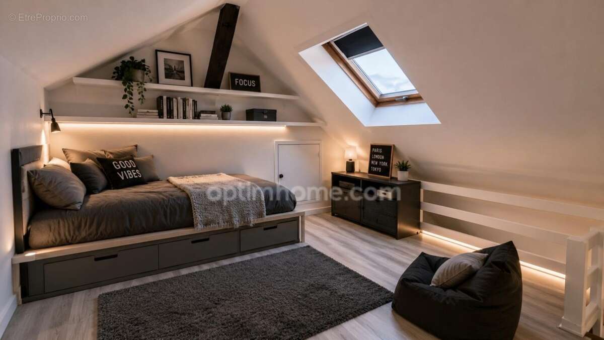 T3 duplex – Bureau + mezzanine – Immeuble 1903 – Chamalières – DPE E / GES E - photo 14