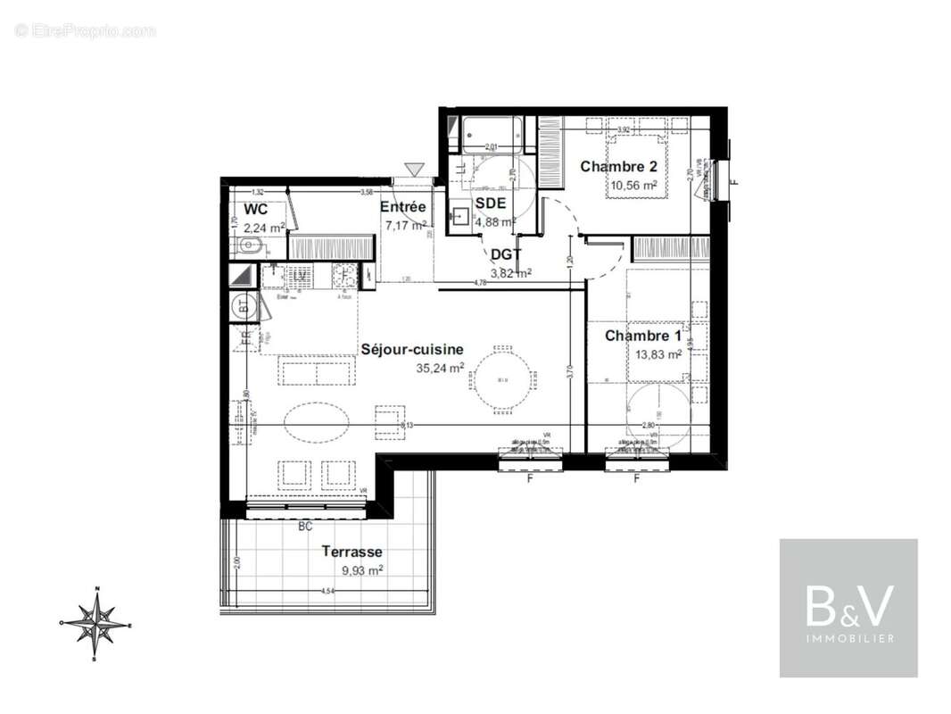 Appartement à ARBONNE