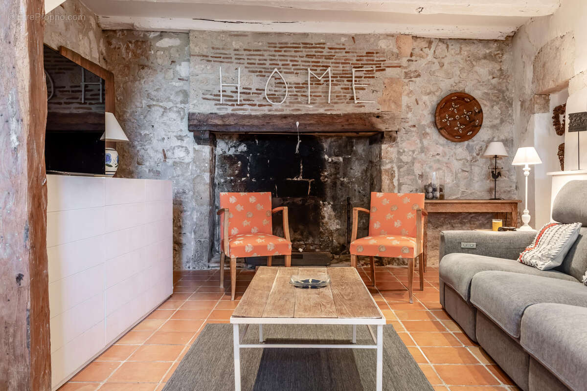 Maison en pierre avec annexe, piscine et jardin - photo 15