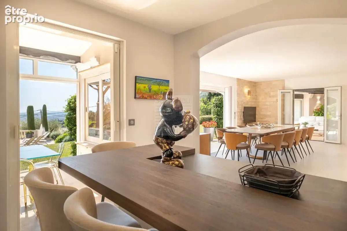 Vence - villa  310m2 - vue mer et collines - photo 15