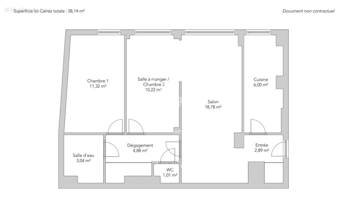 Appartement à PARIS-16E