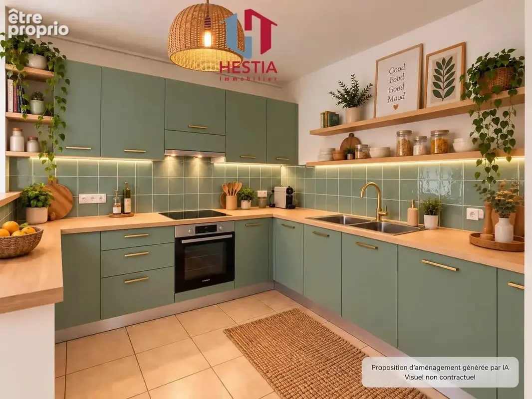 Appartement T4 77m² avec jardin et varangue - photo 3