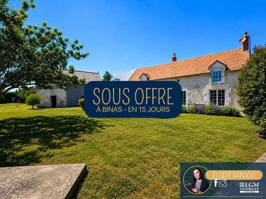 Longère rénovée - 4 chambres - Grange et jardin - Proche Beaugency ou Châteaudun - photo 1