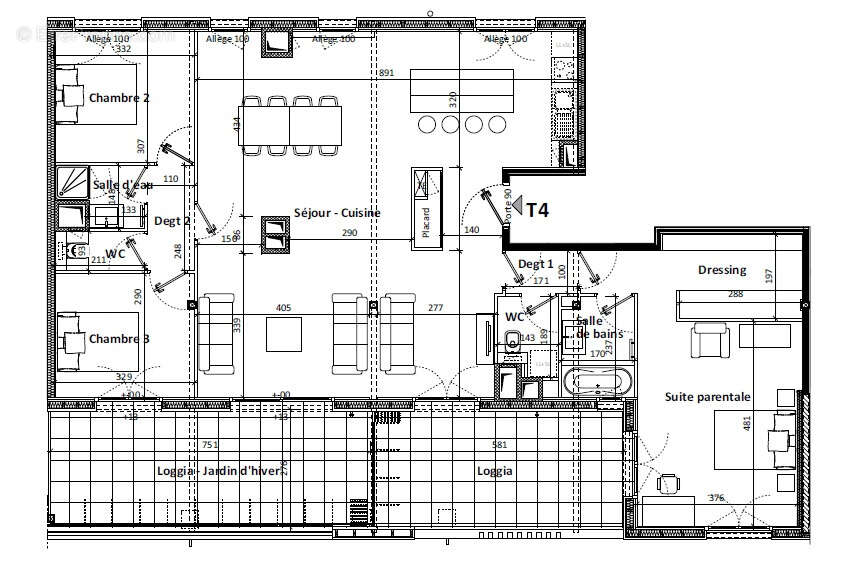 Appartement à LYON-6E