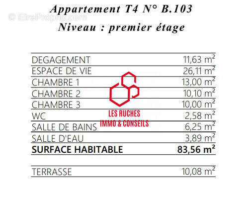 Appartement à LAGNY-SUR-MARNE