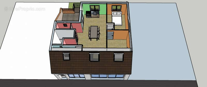 Appartement à TETEGHEM