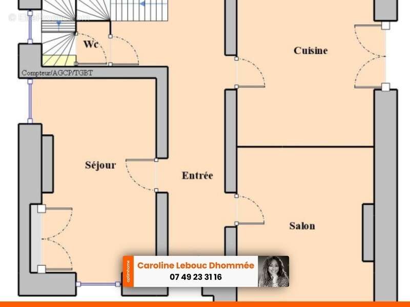 Centre ville de Belleme 155m² jardin et garage ! - photo 16