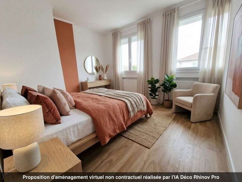 Maison de 100m² avec 4 chambres et beau terrain plat de 1382m² et possibilite de division parcellaire sur secteur tres calme a u - photo 13
