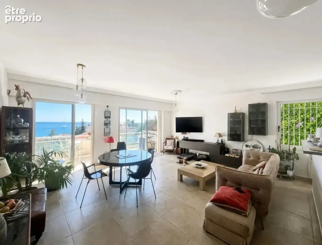Eze bord de Mer, duplex 4 pièces, vue mer - photo 4